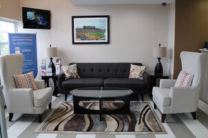 Sala de estar en el lobby