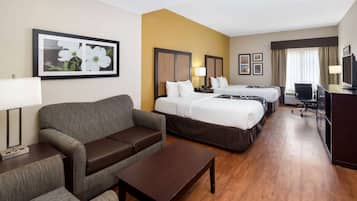 Room, 2 Queen Beds, Accessible, Non Smoking (Mobility) | Premium bedding, pillow-top beds, desk, laptop workspace