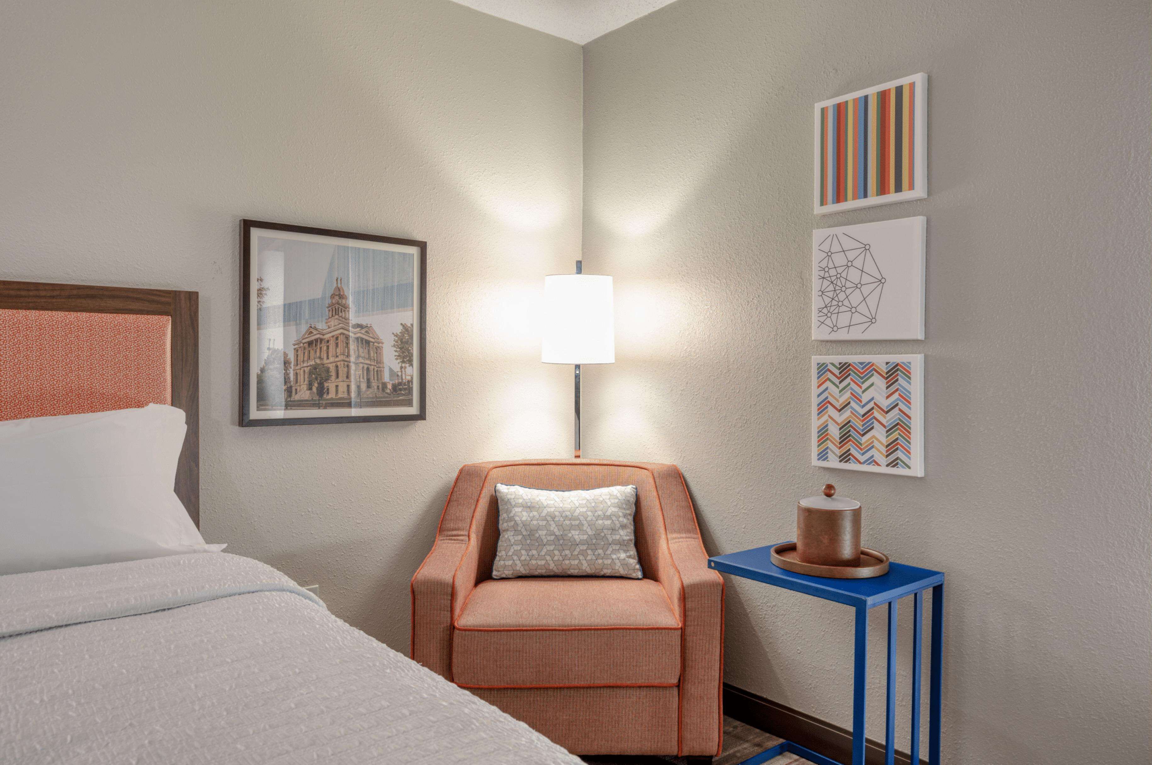 two queen beds non smoking | 1 bedroom, premium bedding, individually decorated