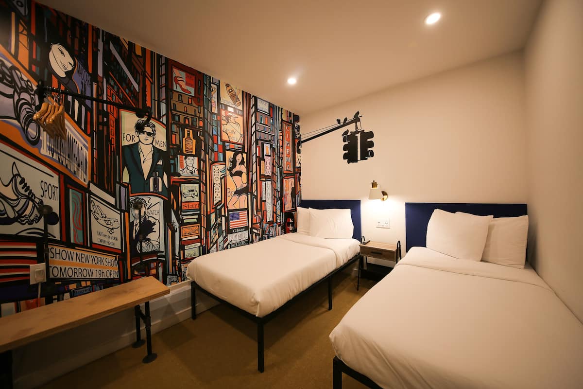 Twin Room | In-room safe, desk, iron/ironing board, free WiFi