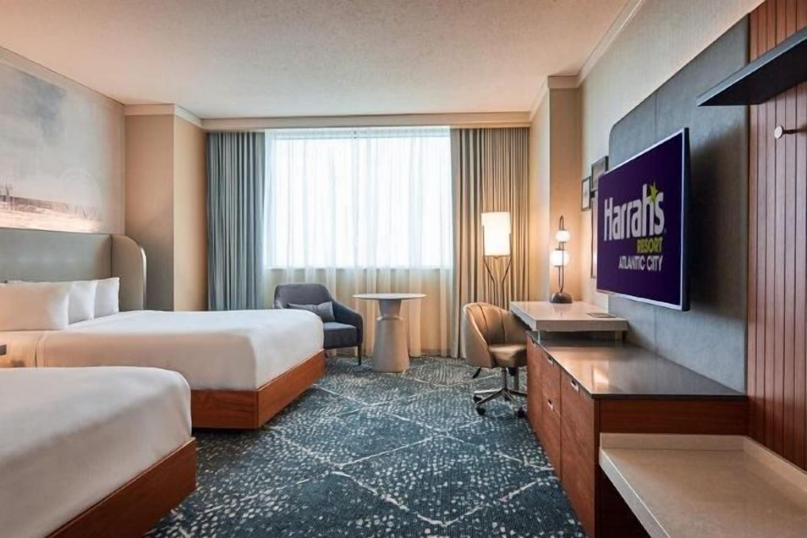 In-room safe, laptop workspace, blackout curtains, iron/ironing board