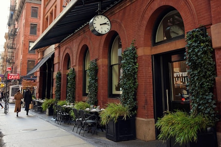 Exterior. The Mercer