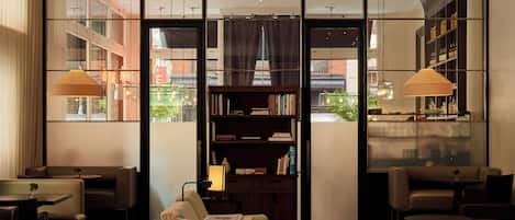 Sala de estar en el lobby