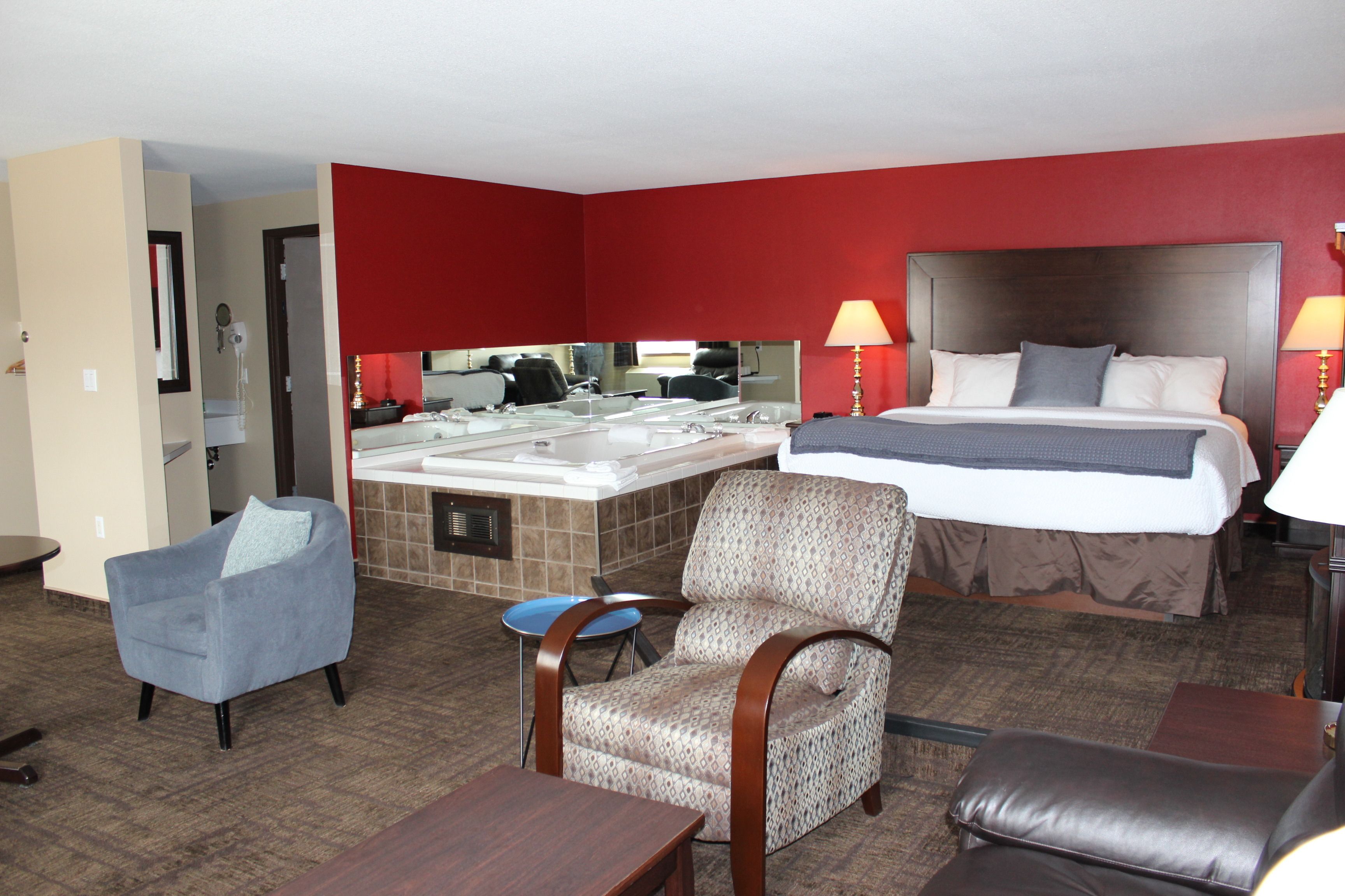 Bañera de hidromasaje privada