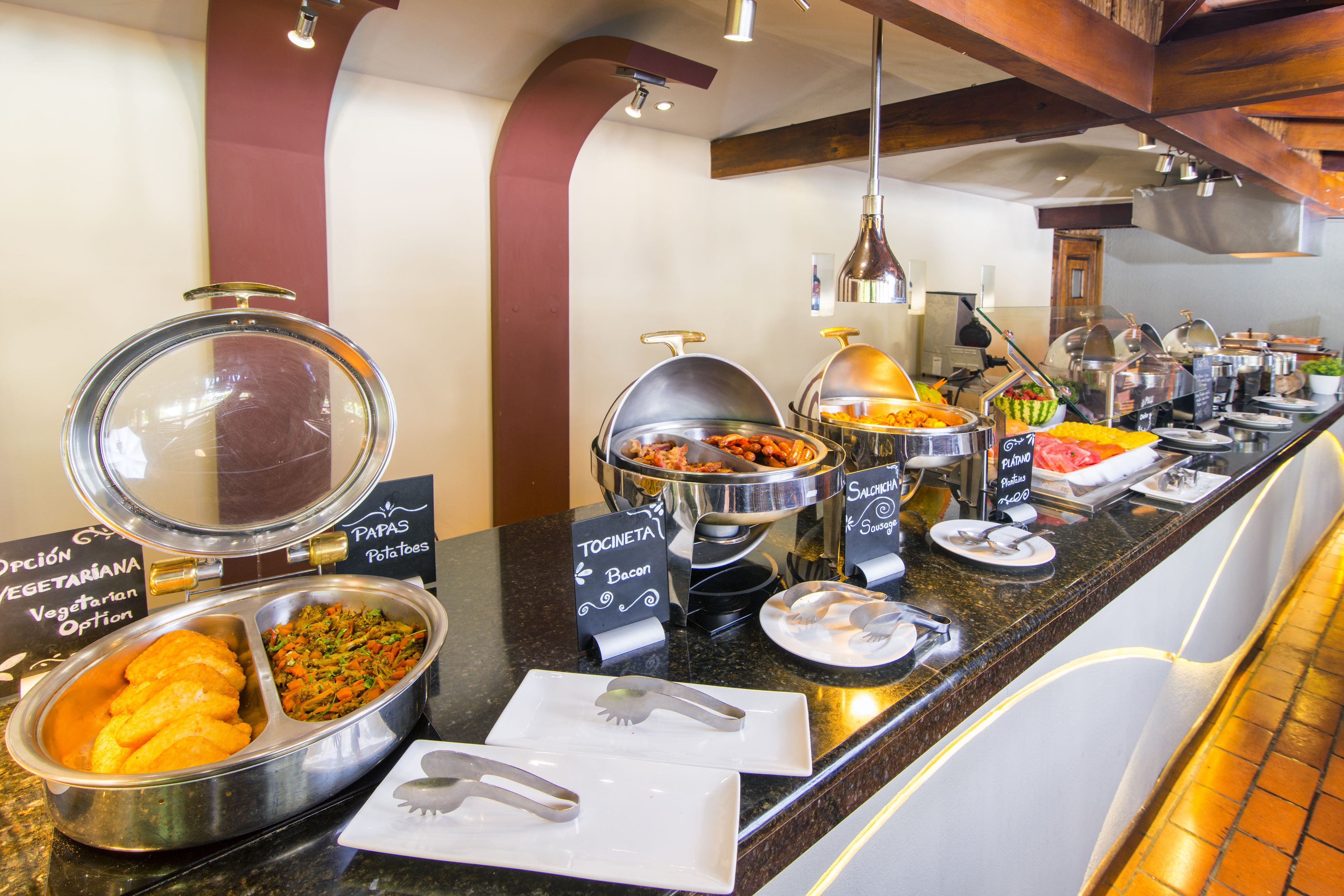 daily buffet breakfast (usd 22 per person)