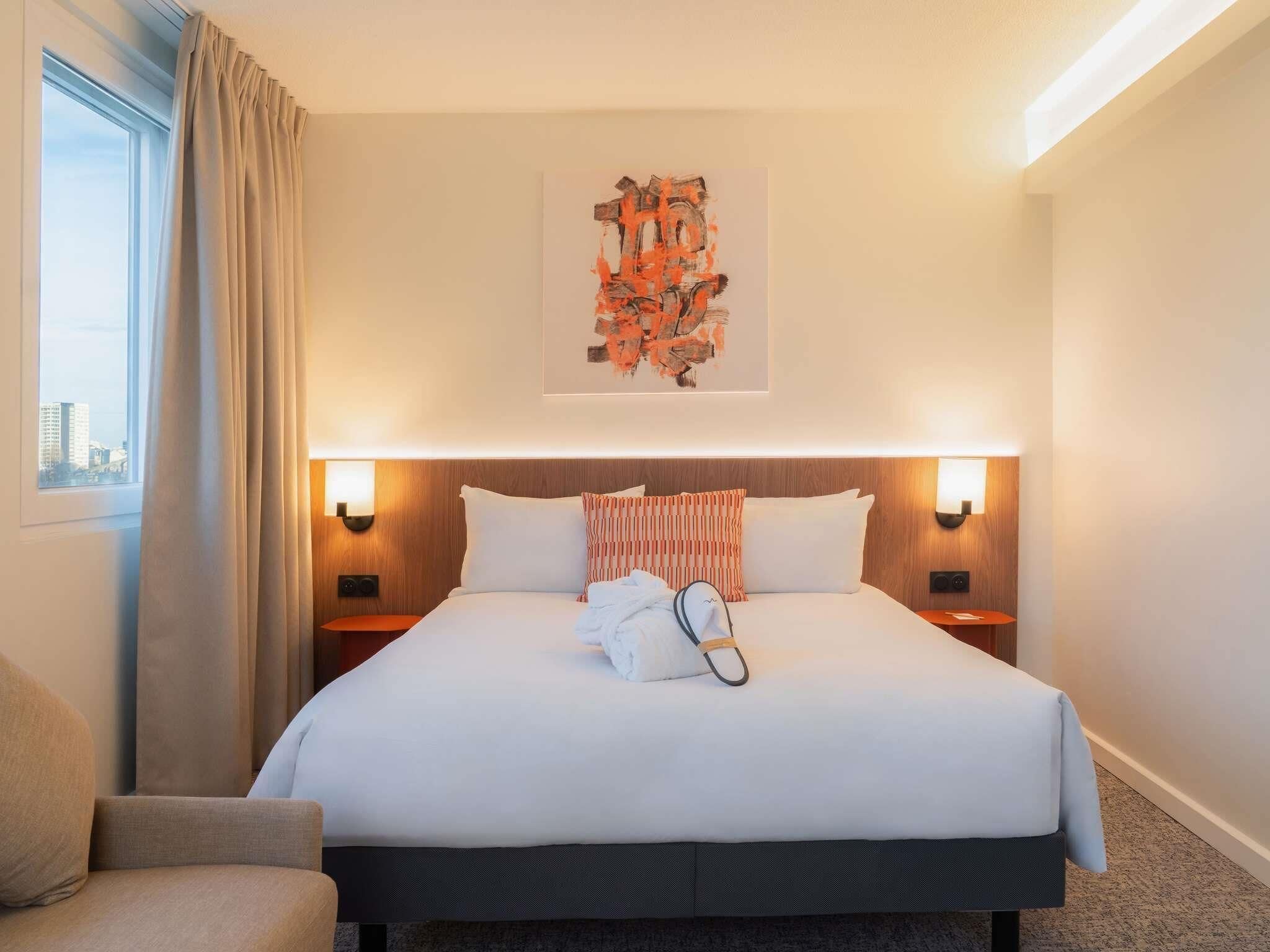 Privilege - Værelse - 1 dobbeltseng | Premium-sengetøj, senge med madrasser af memory foam