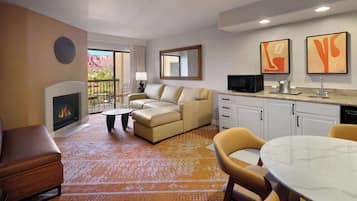 27-inch LCD TV with cable channels, TV, pay movies