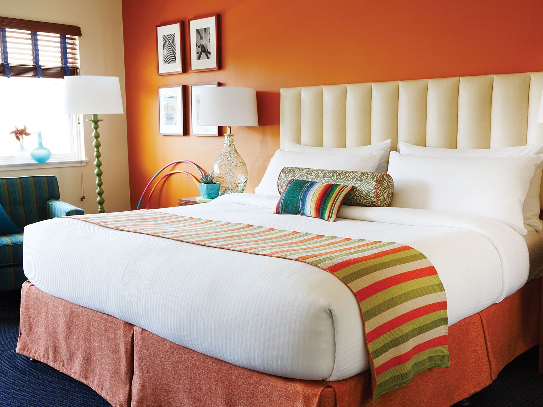 Hypo-allergenic bedding, in-room safe, desk, iron/ironing board
