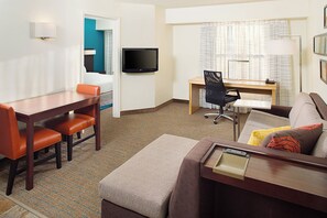 Suite, 1 Bedroom, Non Smoking | 1 bedroom, premium bedding, desk, laptop workspace