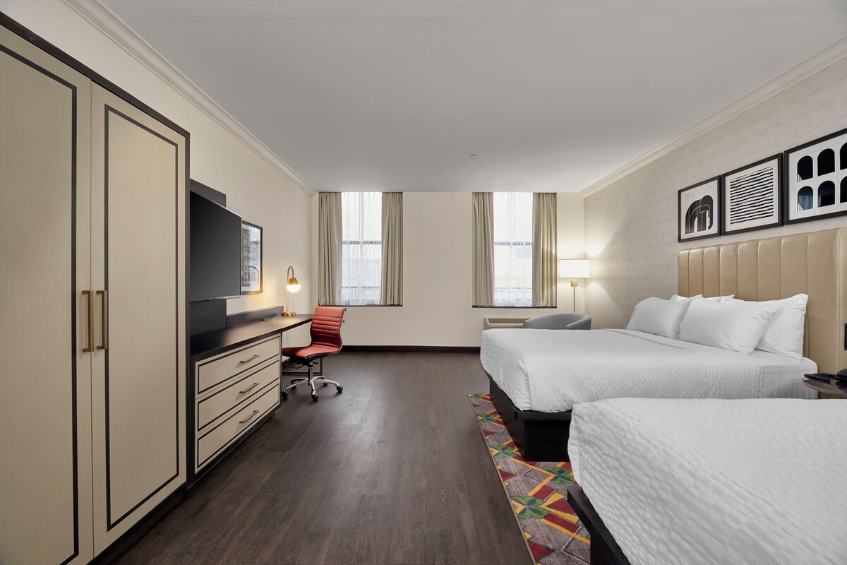 Egyptian cotton sheets, premium bedding, pillowtop beds, in-room safe