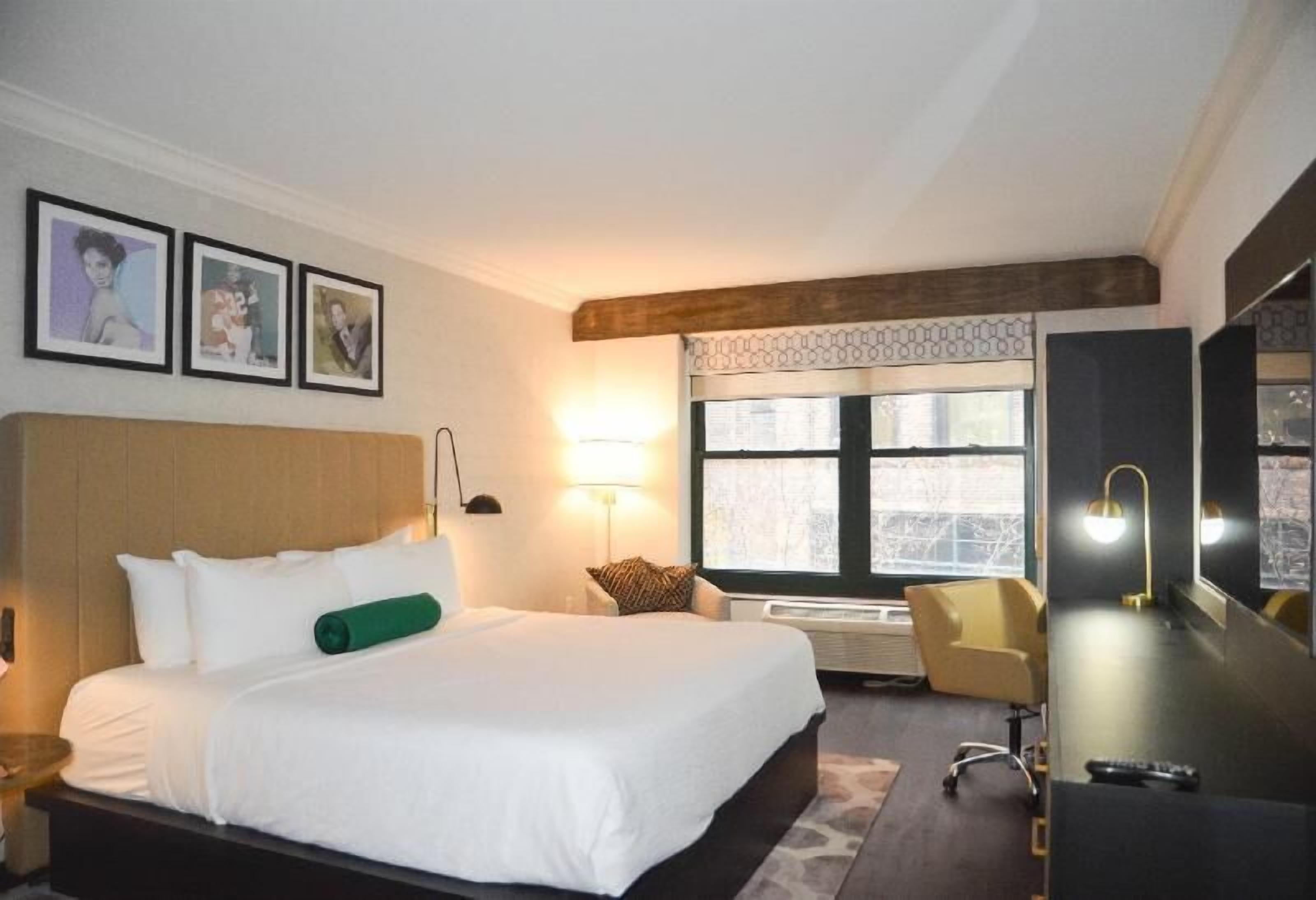 In-room safe, desk, laptop workspace, blackout drapes