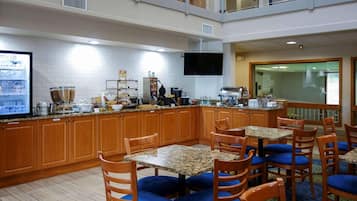 Free buffet breakfast