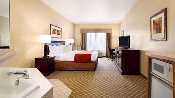 Premium bedding, in-room safe, desk, blackout drapes