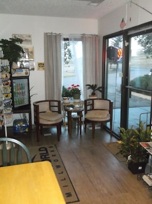 Interior entrance