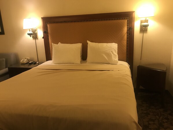 Room, 1 King Bed | Premium bedding, desk, iron/ironing board, free WiFi