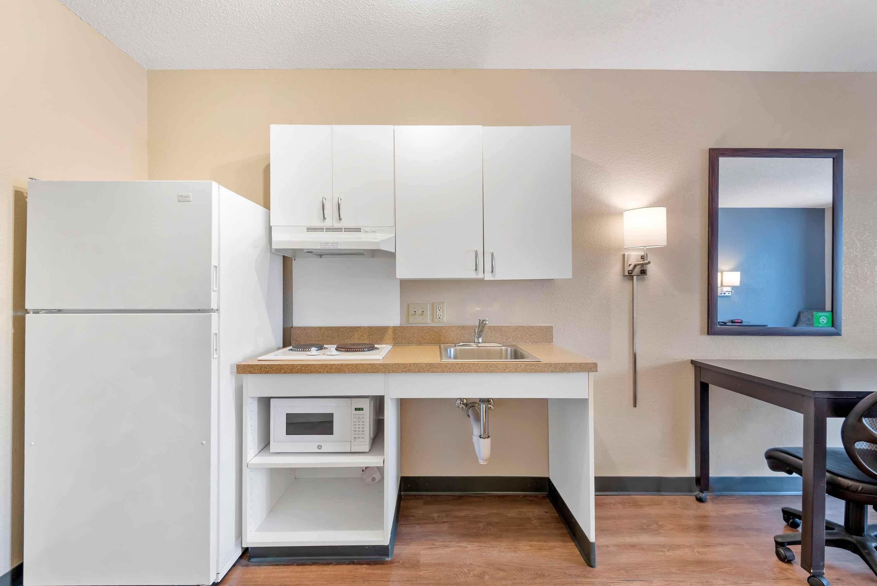 Studio, 1 Tempat Tidur Queen, akses difabel, Bebas Asap Rokok | Dapur pribadi | Lemari es, microwave, dan kompor