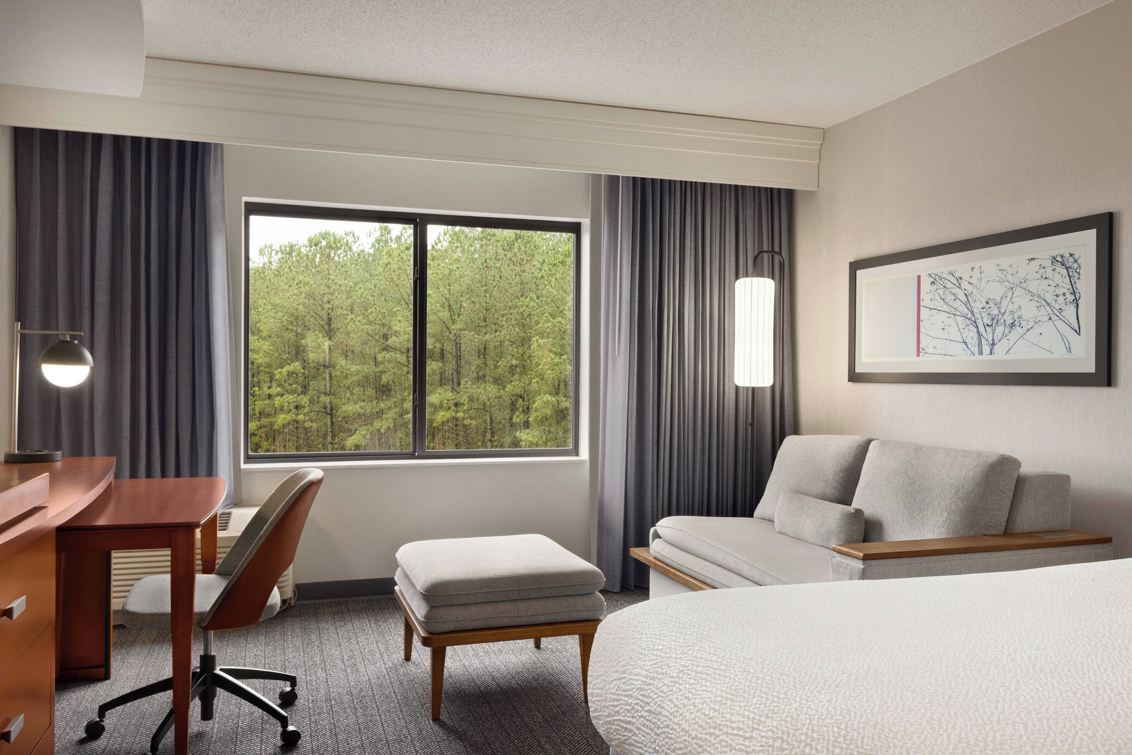 room, 1 king bed with sofa bed | in-room safe, desk, iron/ironing board, free cots/infant beds