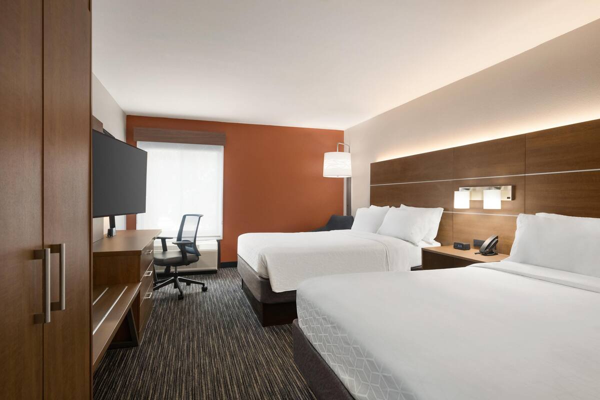 In-room safe, desk, blackout curtains, iron/ironing board