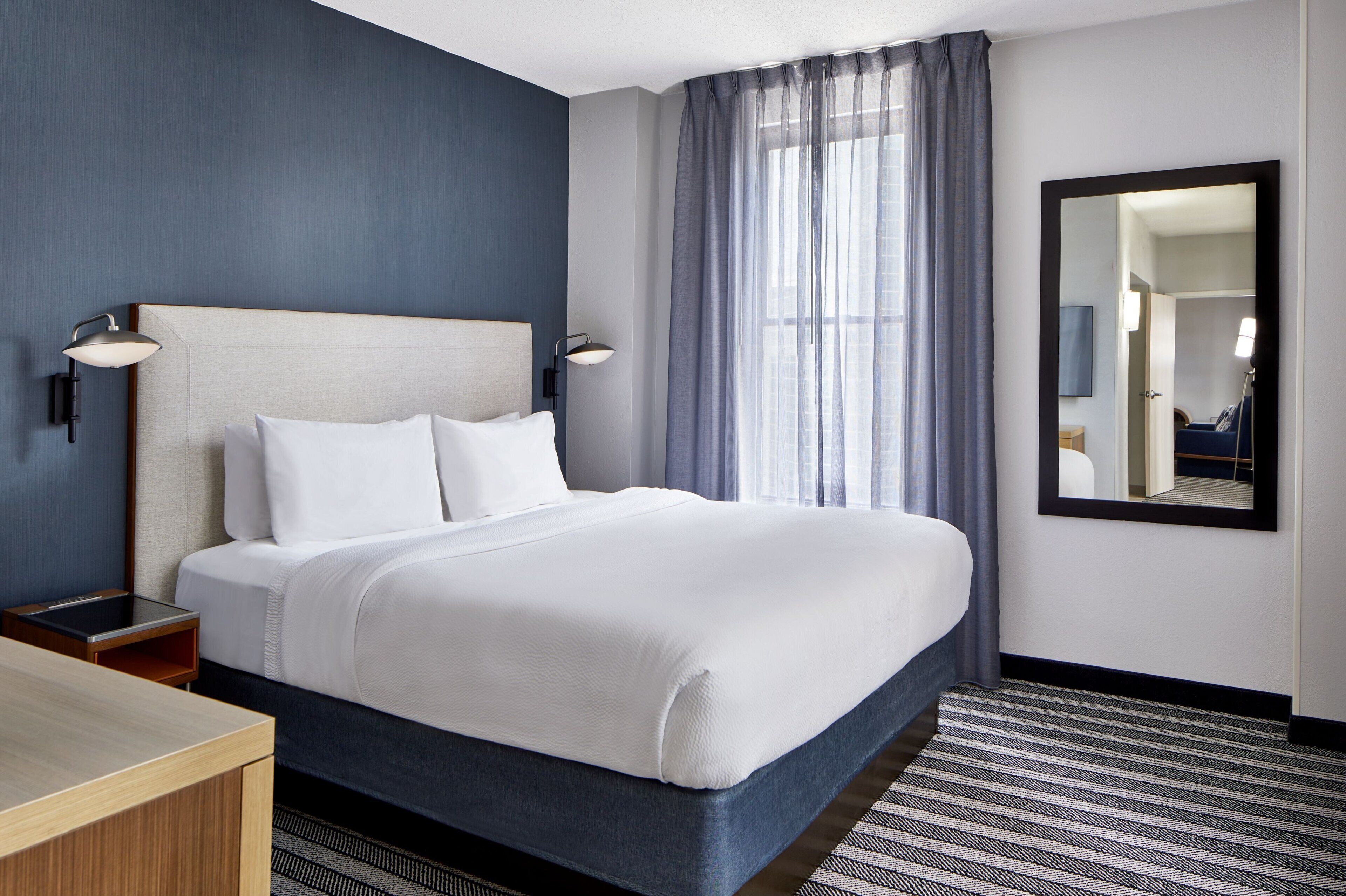 suite, 1 king bed with sofa bed, non smoking | pillow-top beds, in-room safe, desk, blackout curtains