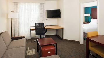 1 bedroom, in-room safe, blackout drapes, iron/ironing board