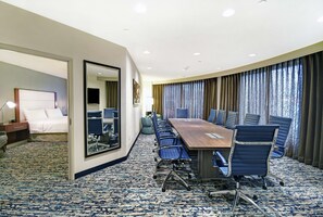 Suite, 1 Bedroom (1 King Bed, Boardroom Table for 12) | Desk, iron/ironing board, free WiFi, bed sheets