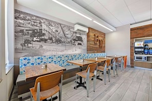 Free daily full breakfast