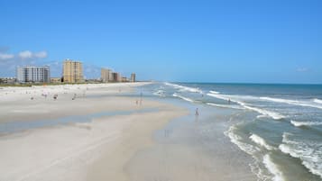 Aan het strand