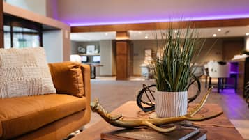 Sala de estar en el lobby