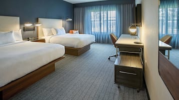 1 bedroom, premium bedding, down comforters, in-room safe
