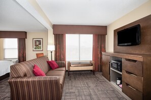 Suite, 1 King Bed, Non Smoking | Premium bedding, pillowtop beds, in-room safe, individually decorated