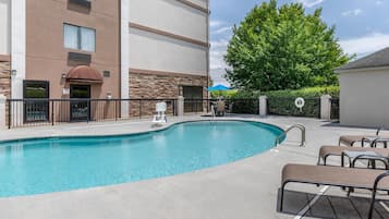 Seasonal outdoor pool