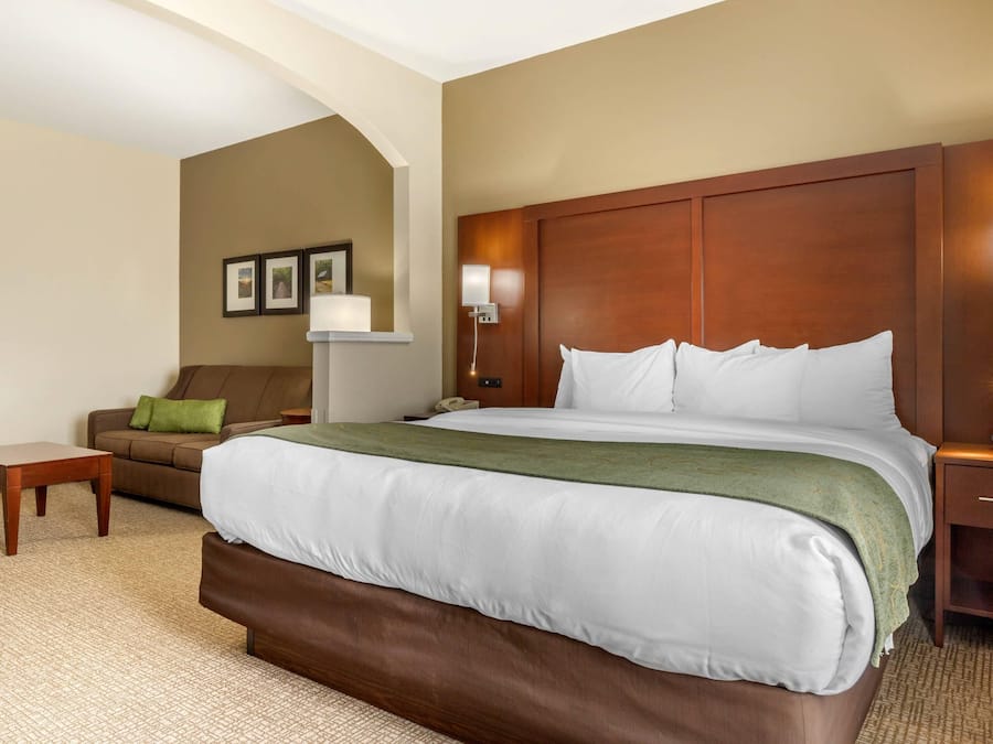 Suite, 1 King Bed, Non Smoking | Premium bedding, in-room safe, individually decorated