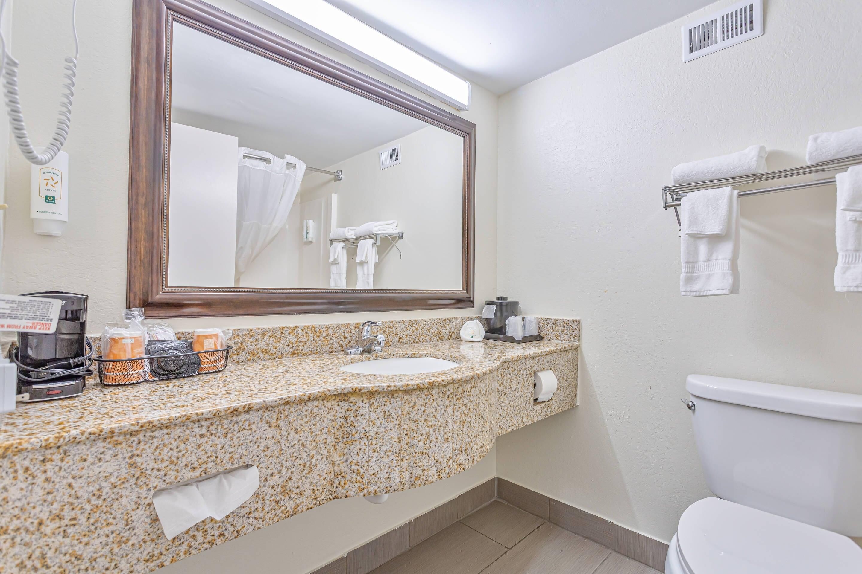 iron/ironing board, free wifi, bed sheets, alarm clocks