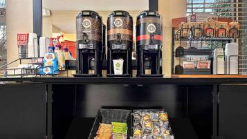 Free daily on-the-go breakfast