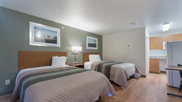 Free WiFi, bed sheets