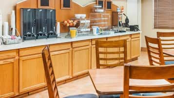 Free daily continental breakfast