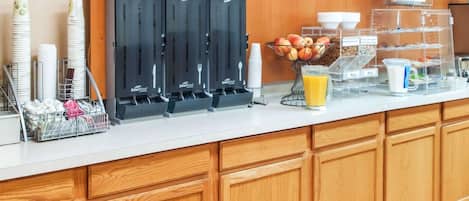Petit déjeuner continental compris tous les jours