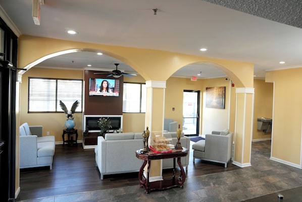 Lobby sitting area