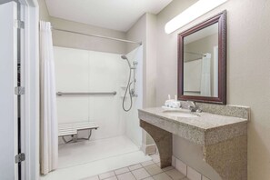 Accessible bathroom - Baymont by Wyndham Manning (Manning)