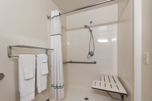 Free toiletries, towels
