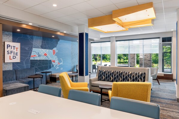 Sala de estar en el lobby