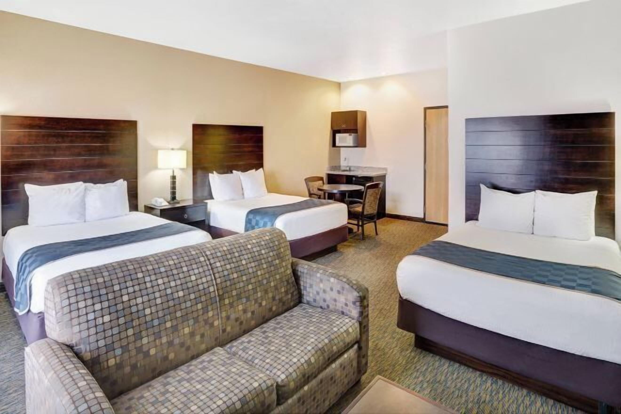 Desk, iron/ironing board, free cribs/infant beds, rollaway beds