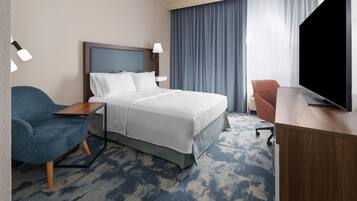 In-room safe, blackout drapes, iron/ironing board
