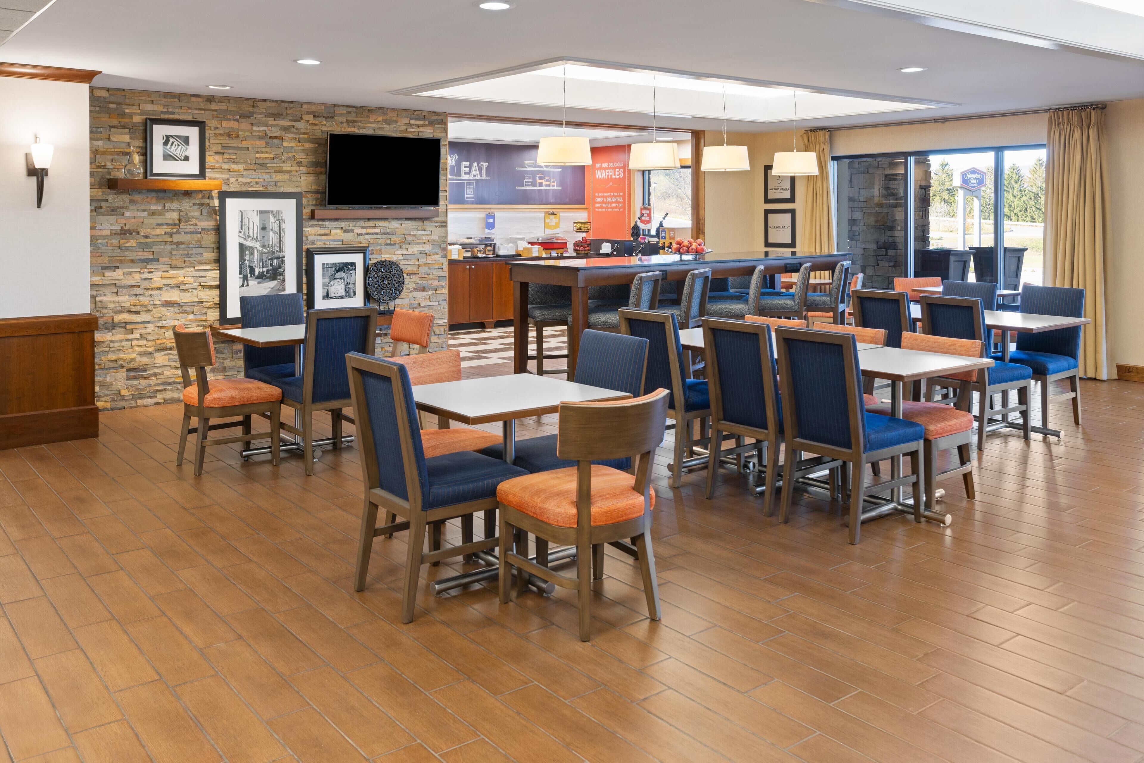 Kontinental frokost er inkludert hver dag