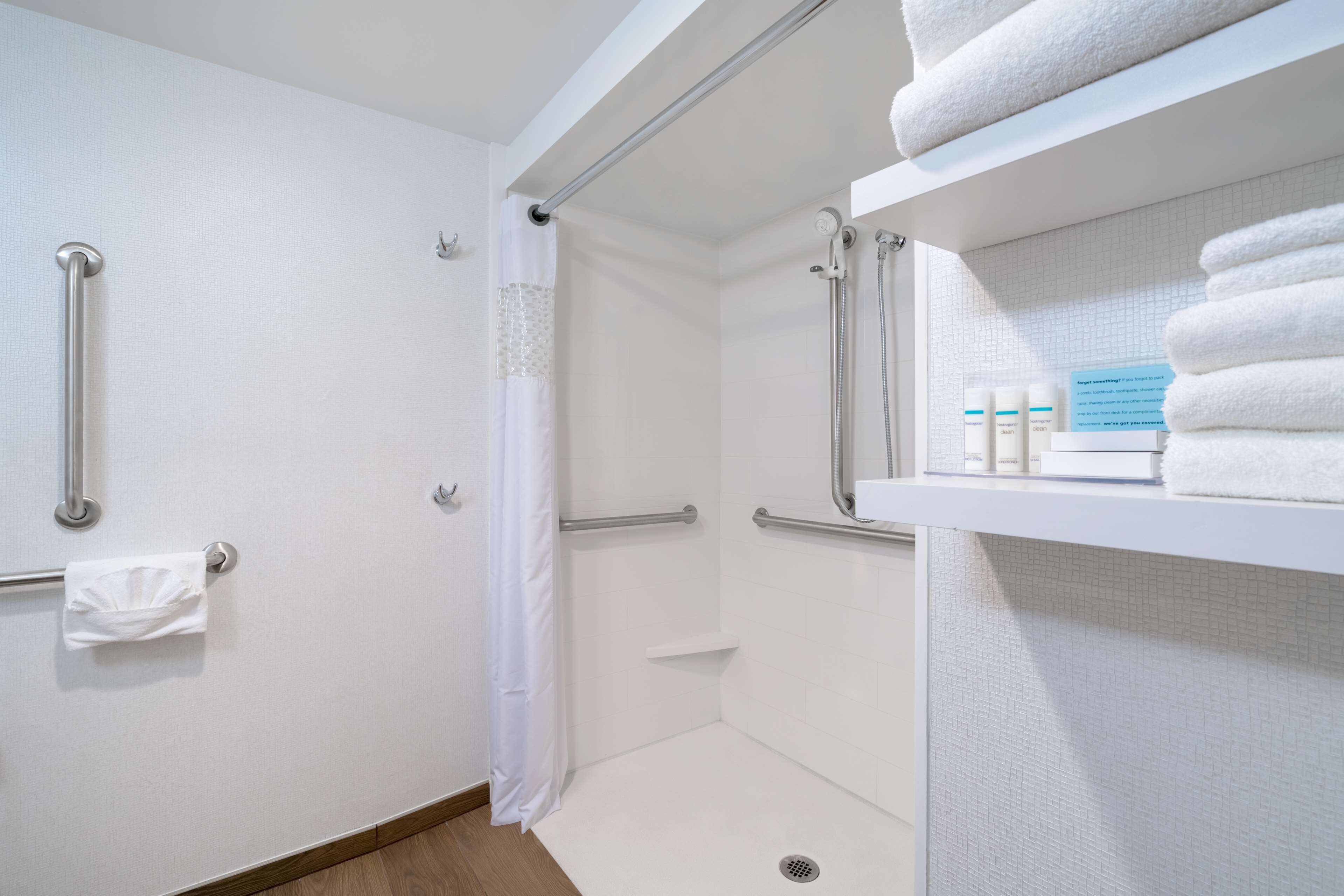 room, accessible, non smoking | bathroom shower