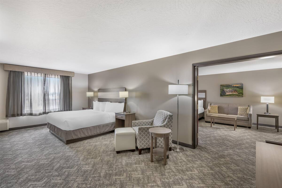 Suite, Multiple Beds, Non Smoking (Dining Table;with Sofabed) | Laptop workspace, iron/ironing board, cribs (free), WiFi (free)