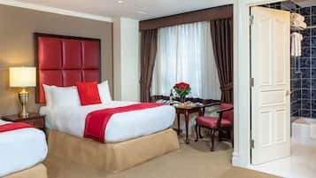 Deluxe Room | Premium bedding, pillowtop beds, in-room safe, desk