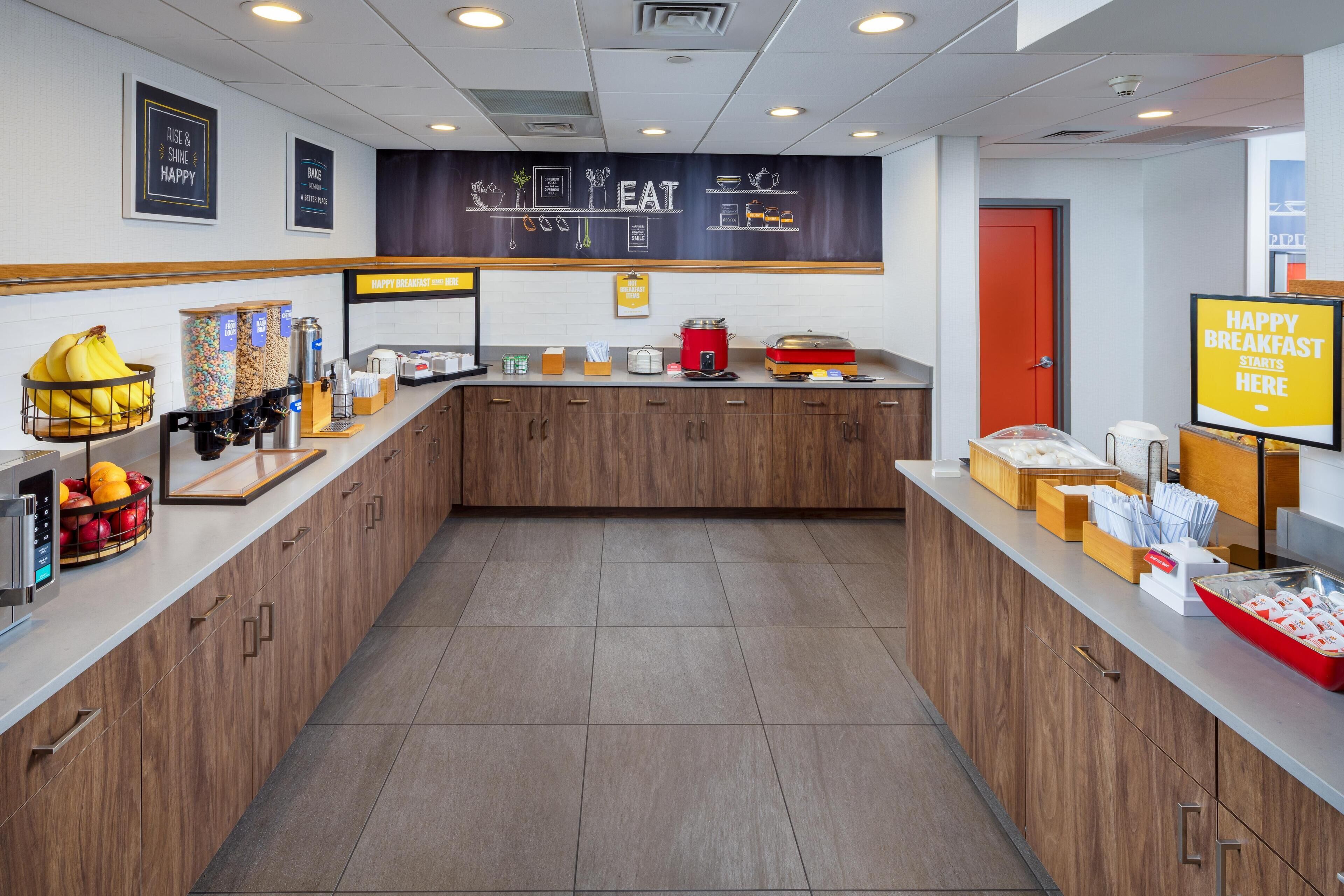 Petit déjeuner buffet compris tous les jours