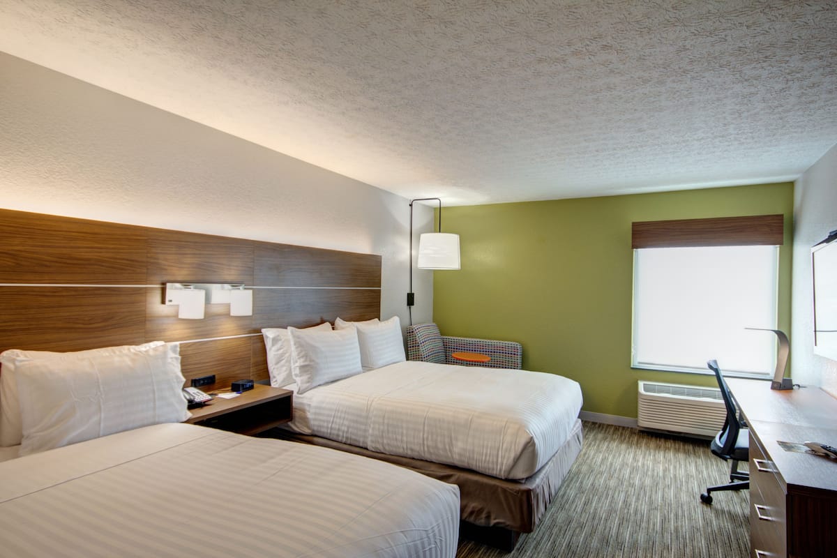 Premium bedding, pillow-top beds, in-room safe, desk