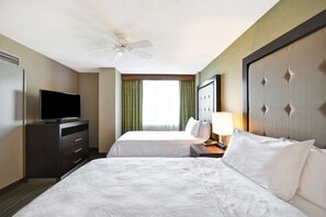 In-room safe, desk, laptop workspace, iron/ironing board